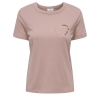 T-shirt Rose Femme JDY Smoke