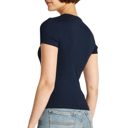 T-Shirt Marine Femme Tommy Hilfiger Badge