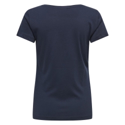 T-shirt Marine Femme JDY Smoke