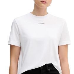 T-Shirt Blanc Femme Calvin Klein Jeans LV147C857G