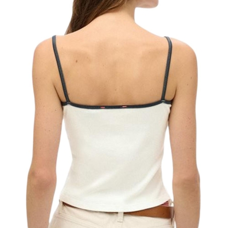Débardeur Blanc Femme Superdry Athletic