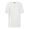 T-Shirt Blanc Femme Pieces Kitty