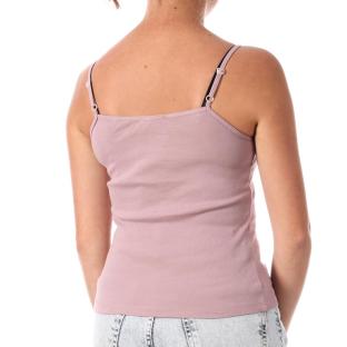 Débardeur Violet Femme Superdry Fine