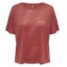 T-shirt Rouge Femme Only Play Pnia