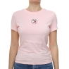 T-shirt Rose Femme Tommy Hilfiger Tjw Slim Essential L