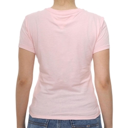 T-shirt Rose Femme Tommy Hilfiger Tjw Slim Essential L