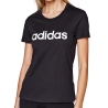 T-shirt Noir Femme Adidas Lin