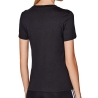 T-shirt Noir Femme Adidas Lin