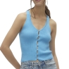 Top Bleu Femme Vero Moda Gold