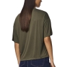 T-Shirt Kaki Femme Pieces Nora