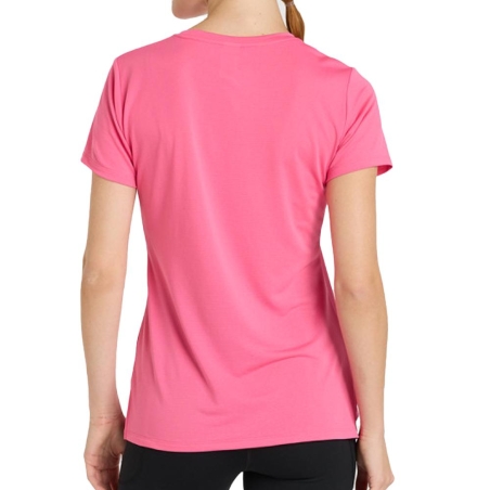T-Shirt de Sport Rose Femme New Balance Sport Sleeve