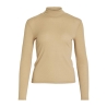 T-shirt Manches Longues Beige Femme Vila Elsea