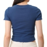T-shirt Marine Femme Pepe Jeans Cara