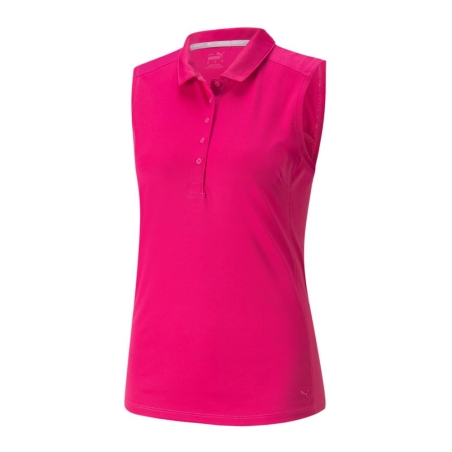 Polo Rose Fushia Femme Puma Gamer