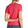 T-Shirt Rose Femme Tommy Hilfiger DW0DW17383