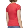 T-Shirt Rouge Femme Pieces Fylla