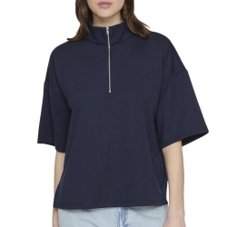 T-Shirt Marine Femme Vila Siffi