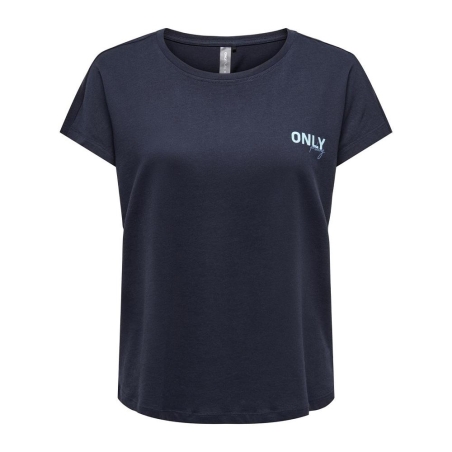 T-Shirt Marine Femme Only Paub