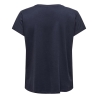 T-Shirt Marine Femme Only Paub
