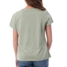 T-shirt Vert Femme Teddy Smith Mia