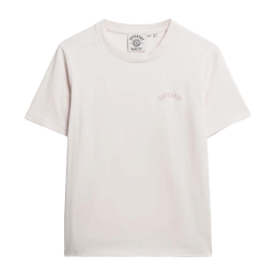 T-Shirt Rose Clair Femme Superdry W1011644A