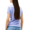T-Shirt Mauve Femme Tommy Hilfiger Logo