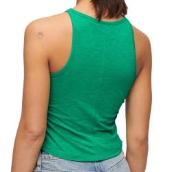 Débardeur Vert Femme Superdry Superdry Ruched