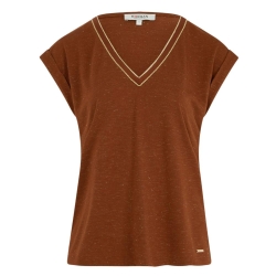 T-Shirt Marron Femme Morgan DAYA