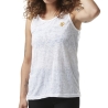 Débardeur Blanc Femme Von Dutch Zip