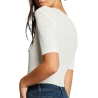 T-shirt Blanc Femme Morgan DABRI