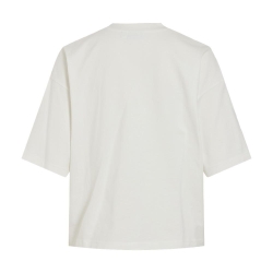T-Shirt Blanc Femme Vila Viziza