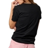 T-shirt Noir Femme Kaporal ELOAE