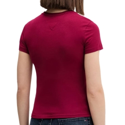 T-shirt Rouge Femme Tommy Hilfiger Tjw