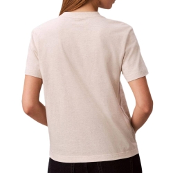 T-Shirt Gris Femme Calvin Klein Jeans LV047C912G