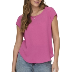 T-shirt Rose Femme Only Onlvic