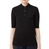 Polo Noir Femme Lacoste Polo Slim Fit