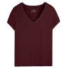T-shirt Bordeaux Femme Teddy Smith Mia