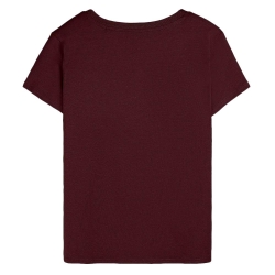 T-shirt Bordeaux Femme Teddy Smith Mia