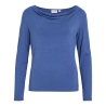 T-Shirt Bleu Femme Vila Elmine