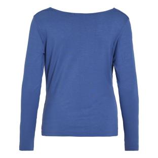 T-Shirt Bleu Femme Vila Elmine