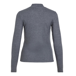 T-Shirt Manches Longues Gris Femme Vila Soline