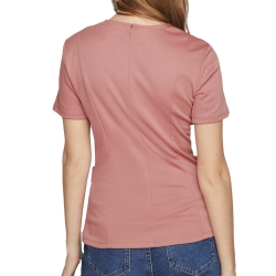 T-shirt Rose Femme Vila Lillie