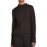 T-Shirt Doré/Noir Femme PIECES Mary