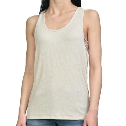 Débardeur Beige Femme JJXX Fleur