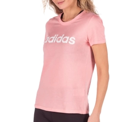T-shirt Rose Femme Adidas W E Lin Slim T