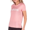 T-shirt Rose Femme Adidas W E Lin Slim T