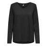 T-Shirt Noir Femme Only Harly