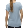 T-Shirt Bleu Ciel Femme Vero Moda Brianna 10291353