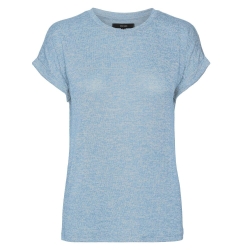 T-Shirt Bleu Ciel Femme Vero Moda Brianna 10291353