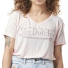 T-shirt Rose Femme Von Dutch Roan